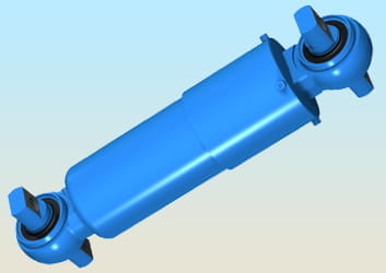 上下動オイルダンパー